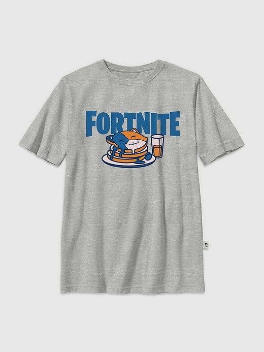 fortnite pfannkuchen-t-shirt für kinder