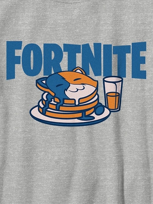 fortnite pfannkuchen-t-shirt für kinder