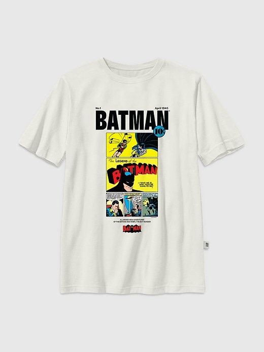 batman-t-shirt für kinder im vintage-comic-stil