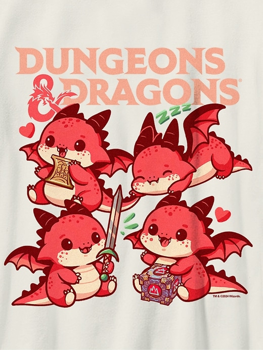 dungeons dragons chibi-grafik-t-shirt für kinder
