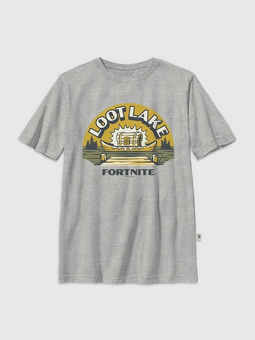 fortnite loot lake grafik-t-shirt für kinder