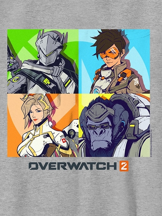 overwatch box up grafik-t-shirt für kinder