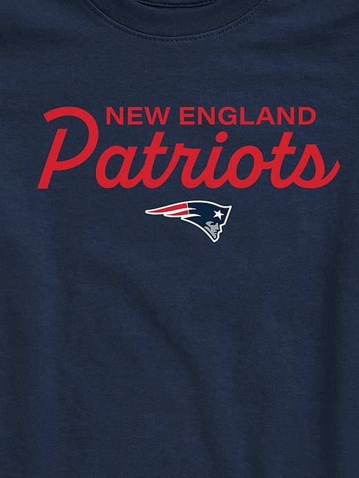 nfl-t-shirt für kinder mit schriftzug „signature script