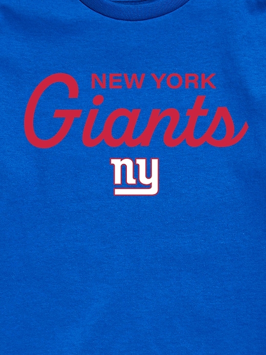 nfl-t-shirt für kinder mit schriftzug „signature script
