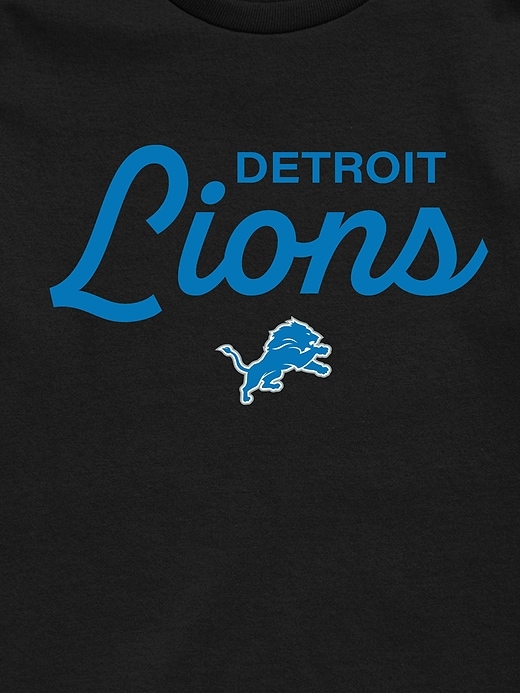 nfl-t-shirt für kinder mit schriftzug „signature script