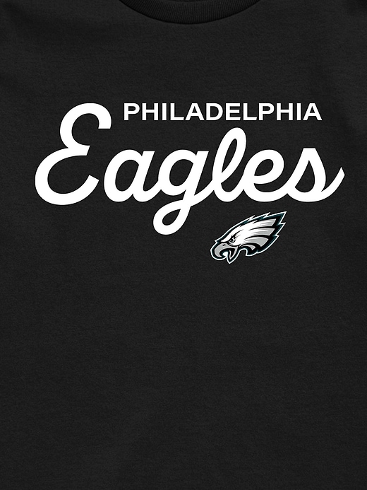 nfl-t-shirt für kinder mit schriftzug „signature script