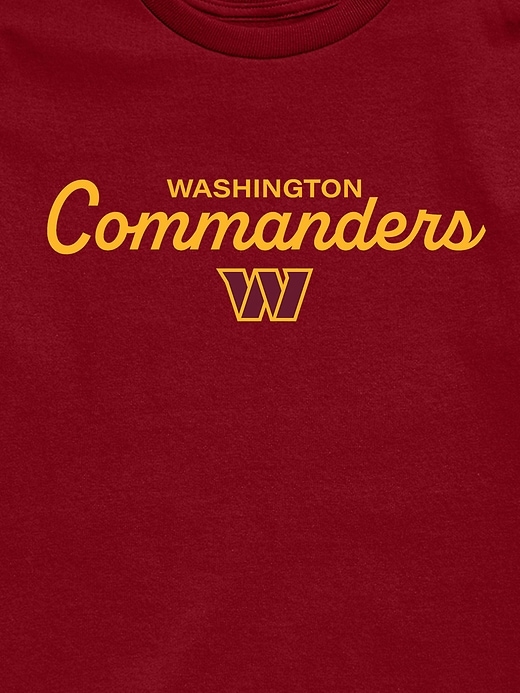 nfl-t-shirt für kinder mit schriftzug „signature script