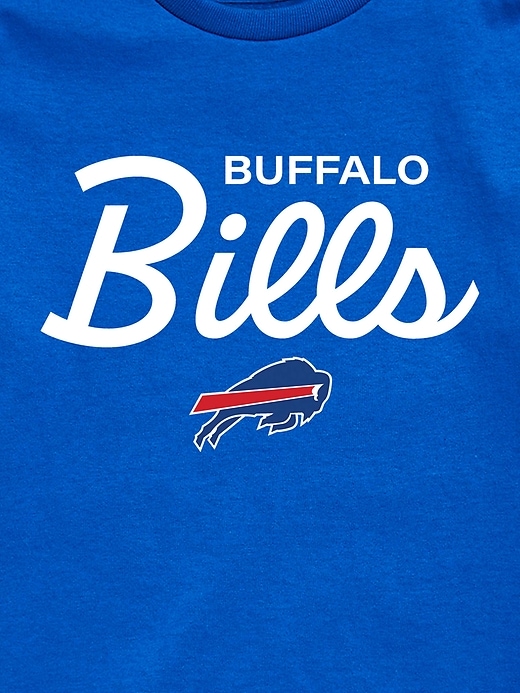 nfl-t-shirt für kinder mit schriftzug „signature script