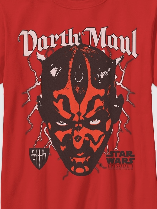 star wars darth maul grafik-t-shirt für kinder