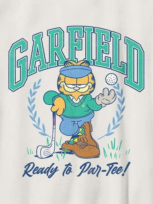 garfield golf-t-shirt für kinder