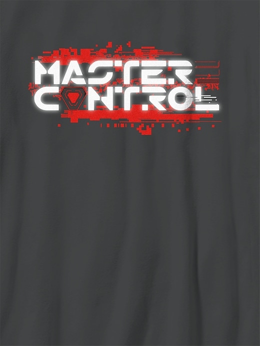 tron ares master control grafik-t-shirt für kinder