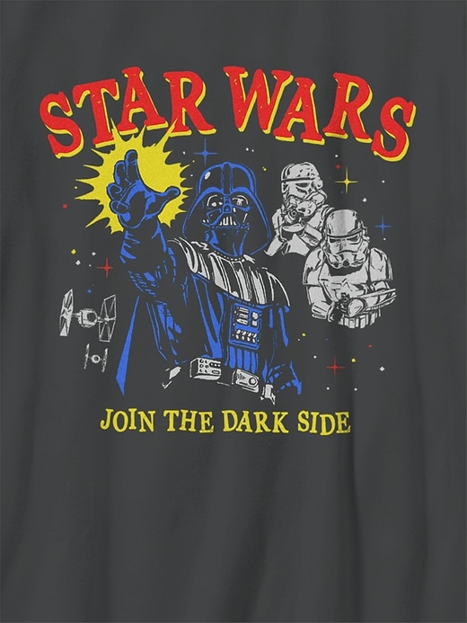 star wars darkside grafik-t-shirt für kinder