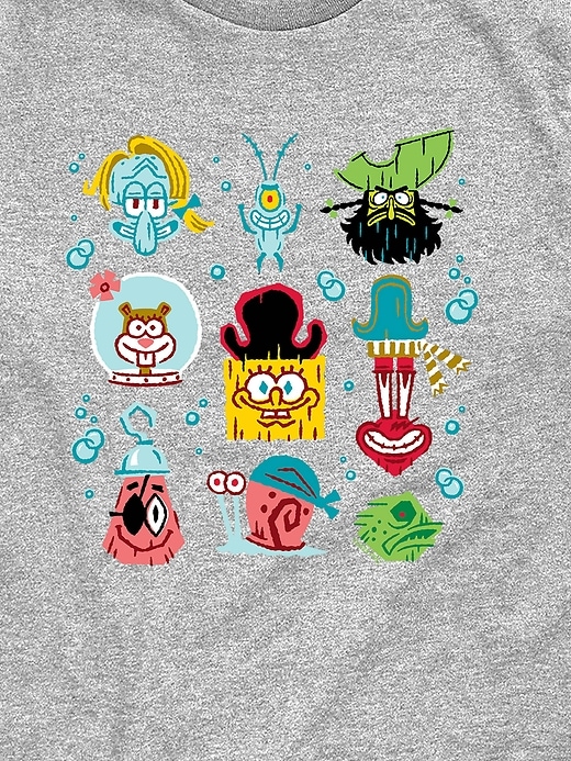 kinder-t-shirt „der spongebob-film suche nach schwammkopf kurzarm