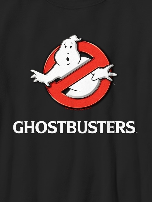 kinder-t-shirt mit ghostbusters-logo
