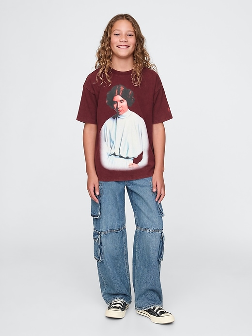 star wars t-shirt für kinder mit grafik