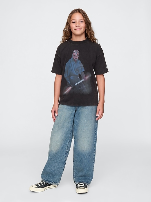 star wars t-shirt für kinder mit grafik