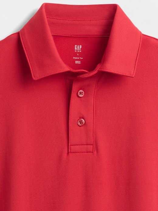 kinder gapfit tech performance polo