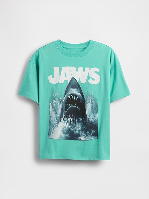 schweres kinder-t-shirt aus bio-baumwolle mit grafikprint