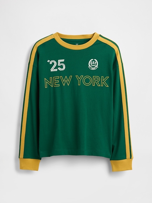 kinder-fußballtrikot mit logo