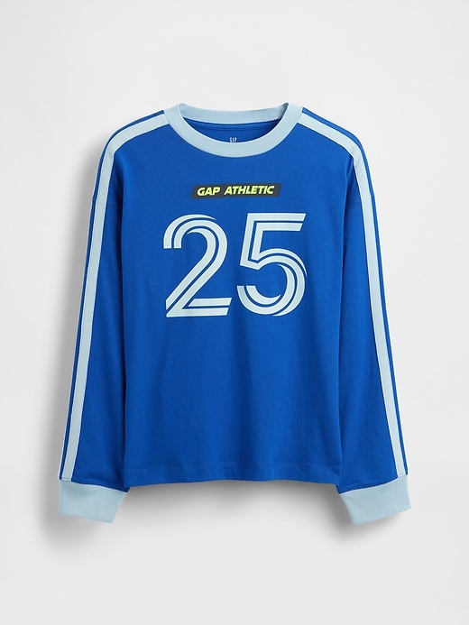 kinder-fußballtrikot mit logo