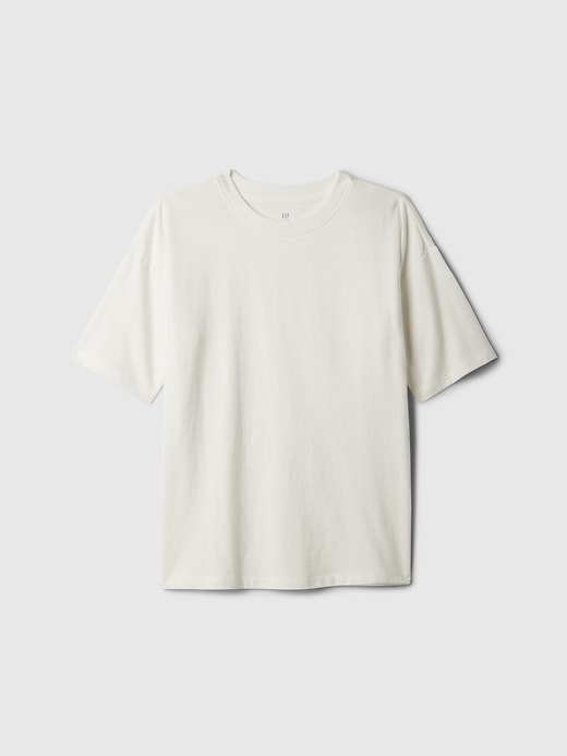 kinder-t-shirt mit lockerer passform