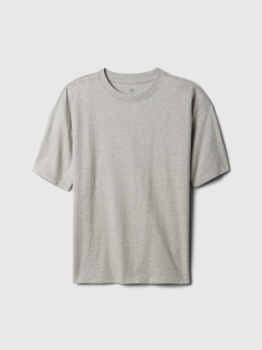 kinder-t-shirt mit lockerer passform