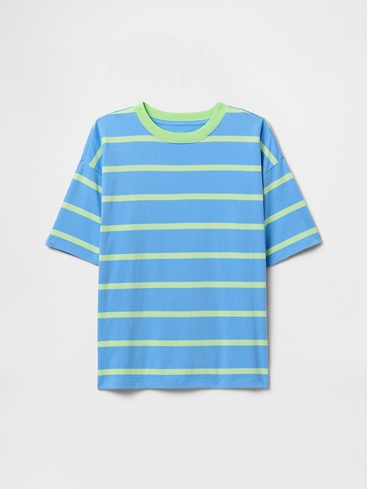 kinder-t-shirt mit lockerer passform