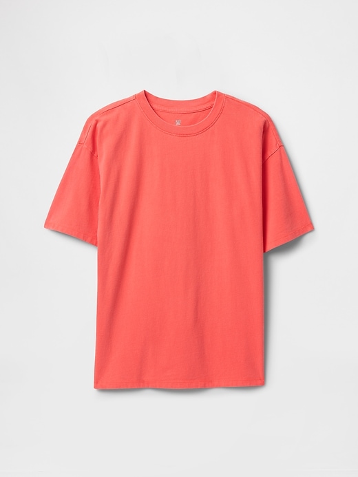 kinder-t-shirt mit lockerer passform
