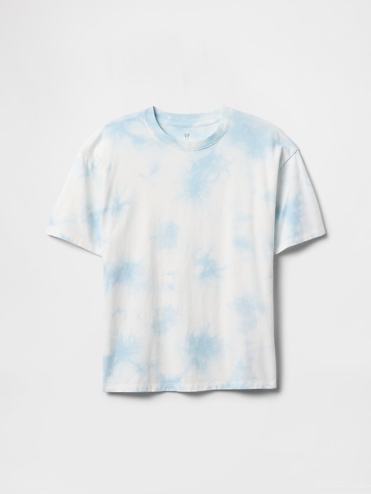 kinder-t-shirt mit lockerer passform