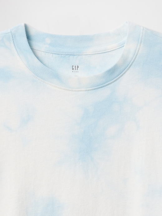 kinder-t-shirt mit lockerer passform
