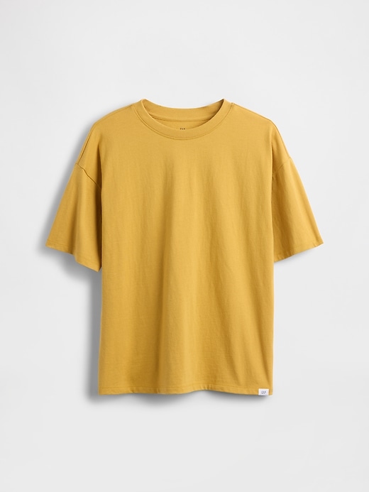 kinder-t-shirt mit lockerer passform