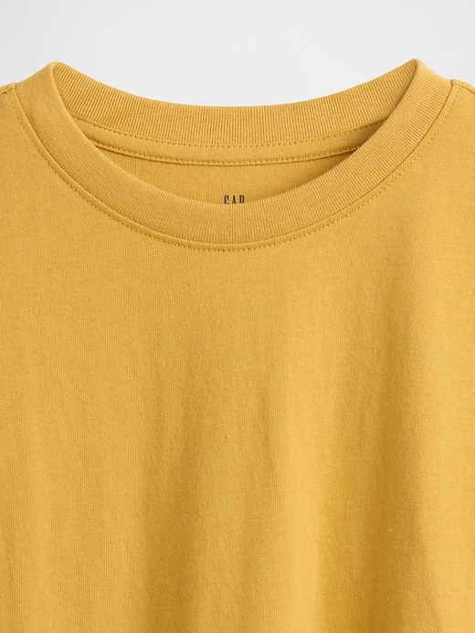 kinder-t-shirt mit lockerer passform