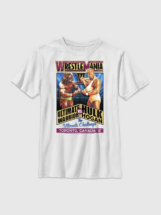 wwe ultimate warrior grafik-t-shirt für kinder