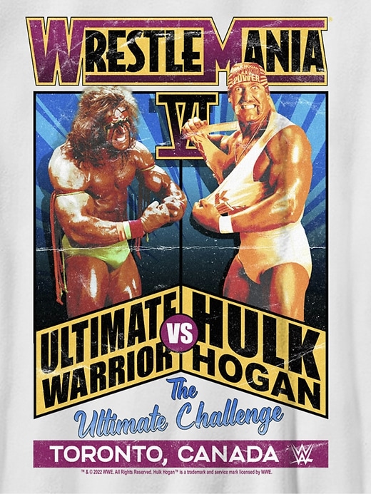 wwe ultimate warrior grafik-t-shirt für kinder