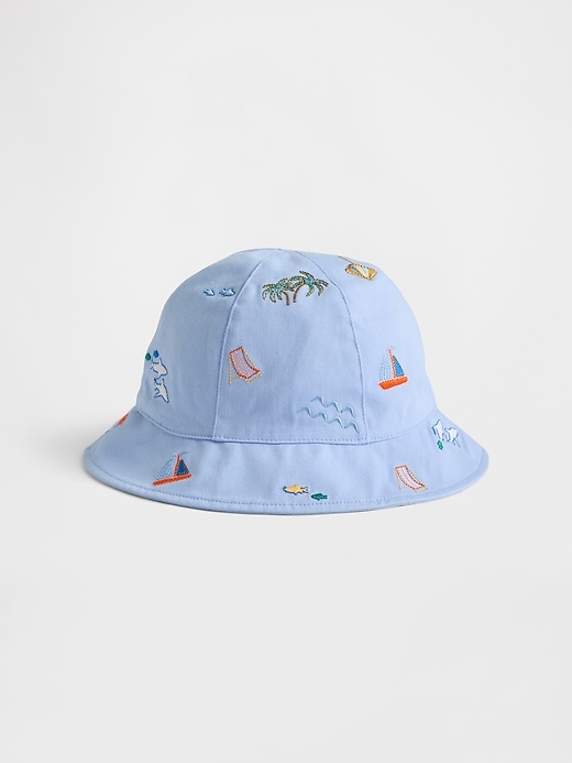 baby- und kleinkind-bucket-hat aus bio-baumwolle