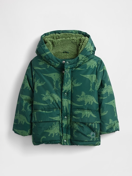 kuschelige steppjacke für babys und kleinkinder