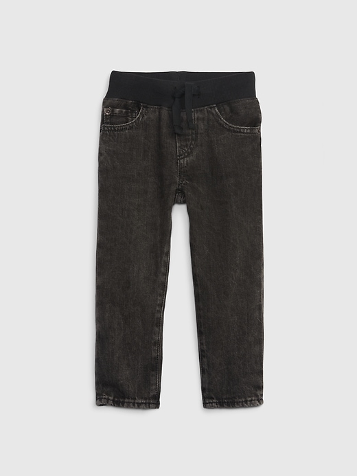 baby- und kleinkind-jeans zum hineinschlüpfen schmal geschnitten