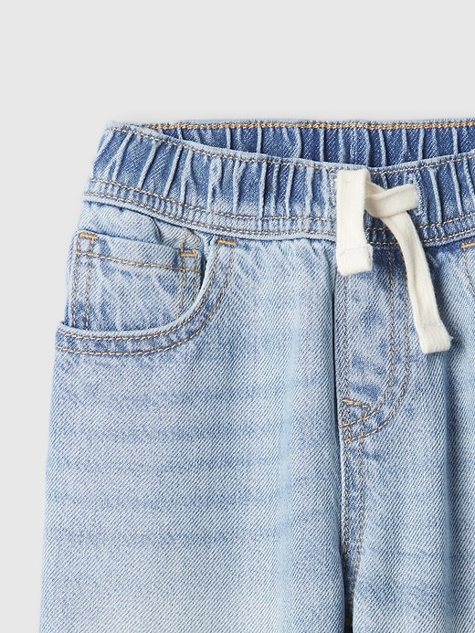 baby- und kleinkind-jeans zum Überziehen ultraweich und locker geschnitten