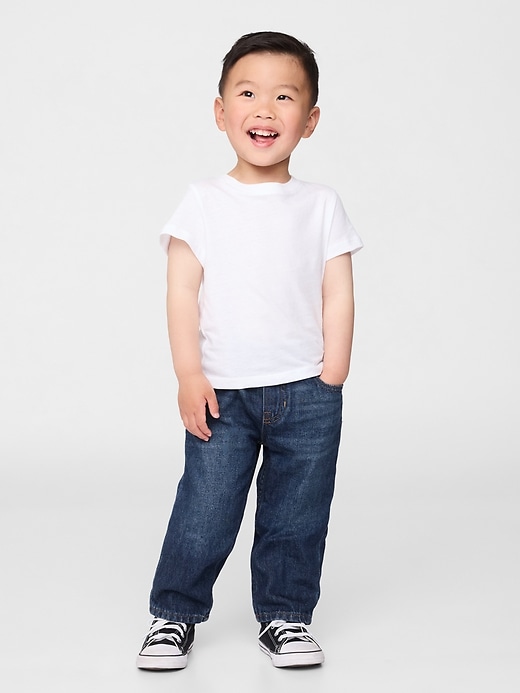 baggy jeans zum hineinschlüpfen für babys und kleinkinder