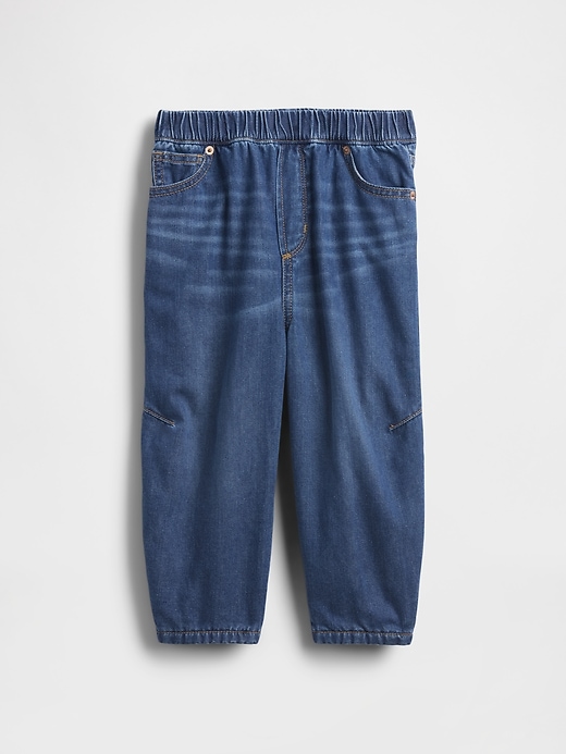 baby- und kleinkind-jeans mit kuscheligem futter