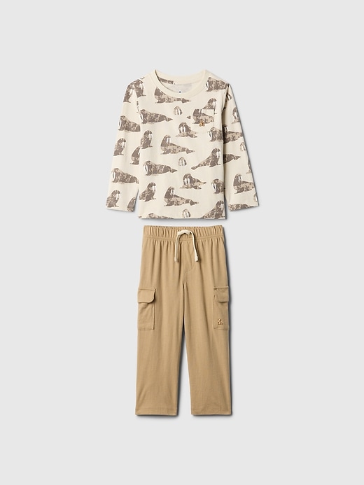 baby- und kleinkind-cargo-outfit-set zum kombinieren