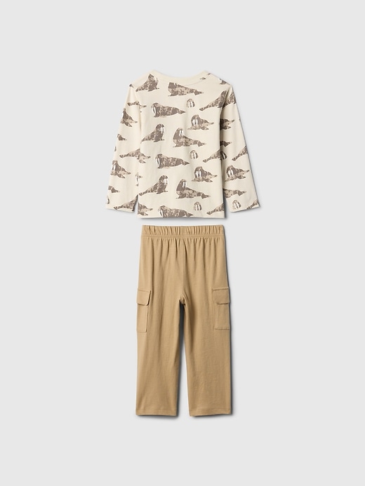 baby- und kleinkind-cargo-outfit-set zum kombinieren
