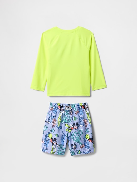 gap × disney baby kleinkind rash guard badeanzug zweiteiler