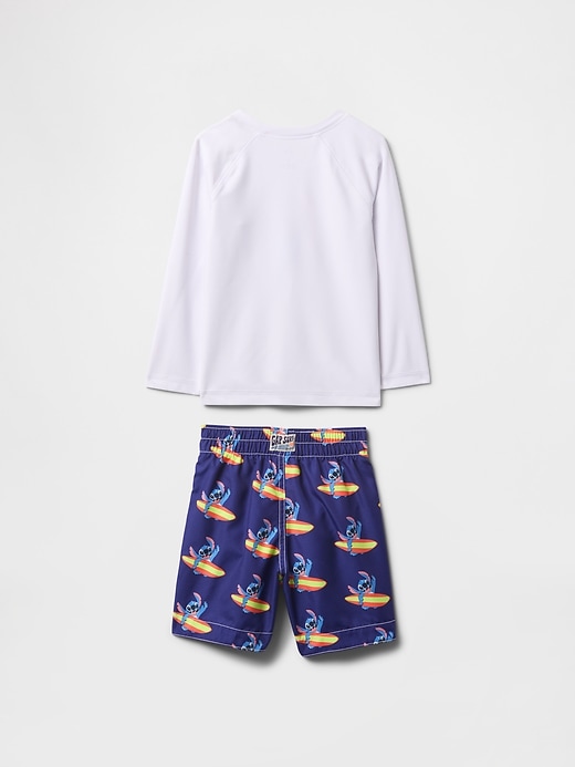gap × disney baby kleinkind rash guard badeanzug zweiteiler