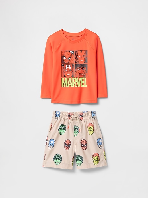 baby- und kleinkind-schwimmset mit rashguard