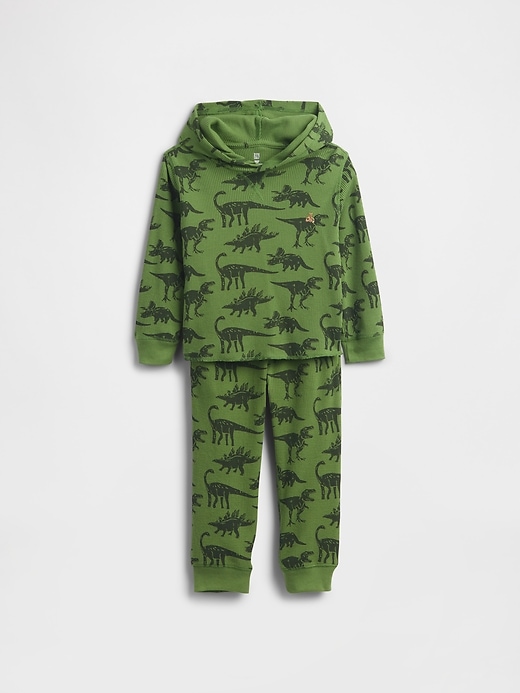 baby- und kleinkind-waffel-outfit-set