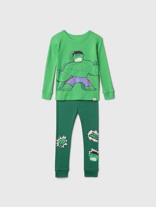 baby- und kleinkind-schlafanzug-set aus bio-baumwolle von marvel