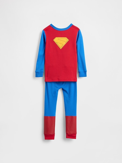 superman-schlafanzug-set aus bio-baumwolle für babys und kleinkinder