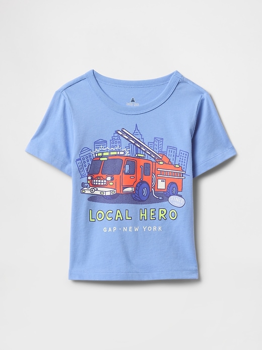 baby- und kleinkind-t-shirt mit mix-and-match-grafik
