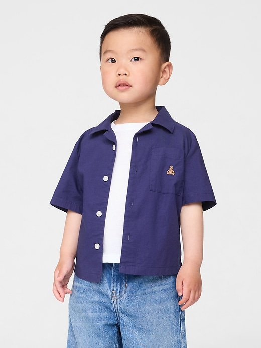baby- und kleinkind-cabana-shirt aus bio-baumwolle